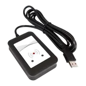 BadgePass Desktop Card Reader (Prox/iClass/Black)