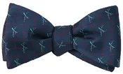 B-52 Stratofortress bow tie in deep teal