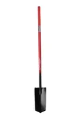 15" Straight Blade, 54" Steel Handle