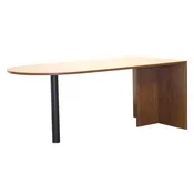 Ultra 71" Bullet Desk OFD-147CHE (Cherry)
