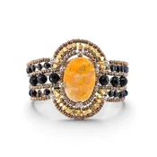 Arkanis Oval Bumblebee Bracelet