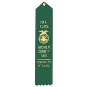 1 5/8" x 8" V-Top Ribbon