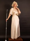 1930s Peach Lounging Robe  L8017