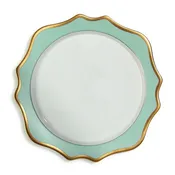 Anna Weatherley Aqua Green Palette Charger