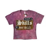 SL "Poeta" Psychedelic Cropped Tee #1 - XXL — Sew Loka