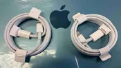 2 X Genuine Original Apple iPhone 13 Pro Max Type-C to Lightning Charging Cable
