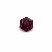 0.65ct Cherry Tourmaline Hexagon Cut