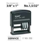 Trodat Printy 4813 Self Inking Dater