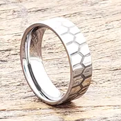 Abyss Polished Carved Rings