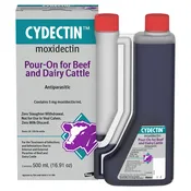 Cydectin Cattle Pour-On Dewormer - 500 ml