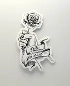 Anti Fascist Sticker