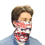 DistanZ EcoTec Gaiter - Red/White/Blue Camo MASK2020C