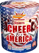 CHEER FOR AMERICA (10 SHOT) - Freedom First Fireworks