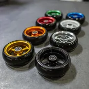 Anodized & Powder Coat Soft-Roll Casters