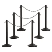6-Pack ChainBoss Plastic Chain Stanchions
