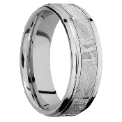14K White Gold + Anglestone , Polish Finish