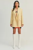 Posh Yellow Blazer
