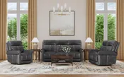 Alexander Leather Loveseat