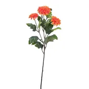 21" Orange Mini Mum Spray