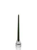 10" Olive Taper Candles – Set of 12