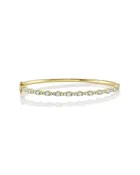 1.3ct Diamond Bangle 14k Yellow Gold