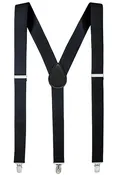 1" Wide Suspenders - Black