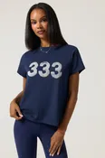 333 Lila Short Sleeve Tee