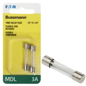 Bussmann 3 amps Time Delay Fuse 2 pk