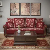 Americana Collection<br> Burgundy Sofabed