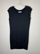 Athleta Size XXS Black Sleeveless Shift Tank Dress (runs large - please see meas.)