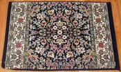 Ancient Garden Stair Runner 57078 Blue 26″