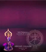Arangetram Folded Invitations