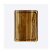 12″ x 9″ x 0.625″ Teak Edge Grain Cutting Board