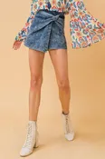 Abigail Acid Wash Skort