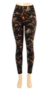 Birds & Butterflies Yoga Band Legging