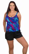Bravo swimwear ATHLETIC SCOOP NECK TANKINI 148