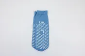 Blue Single Tread Patient Slipper Large