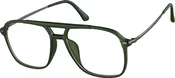 Mixed Material Aviator Glasses  78301