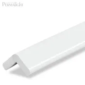 Corner Protection Safety Foam Guard, Type H, All-White, Self-Adhesive (39 3/8 in)