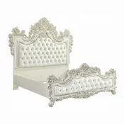Acme Furniture - Adara King Bed in Pearl White - BD01248EK