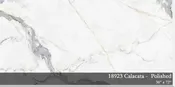Calacata Porcelain 36x72 6mm thick, Polished