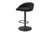 Plush Gaslift Swivel Fabric Bar Stool in Four Colors — retrofit home