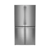 22.9 cu. ft. Counter-Depth Quad-Door Refrigerator with Dual-Dispense AutoFill Pitcher and Door in Door