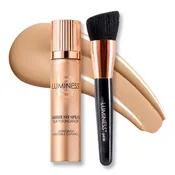 Airbrush Spray Silk Foundation with Buffing Brush - Try Before You Buy