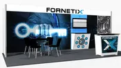 10x20ft Turnkey Trade Show Booth Rental - Fornetix