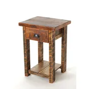 Barnwood 1 Drawer Nightstand