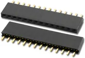 0.10" PCB Socket, 14-Pin, Straight