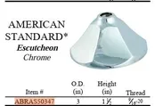American Standard Escutcheon