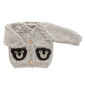Brown Bear Cardigan