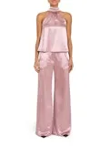 Amanda UpRichard Halter Style Top With Bow Detail